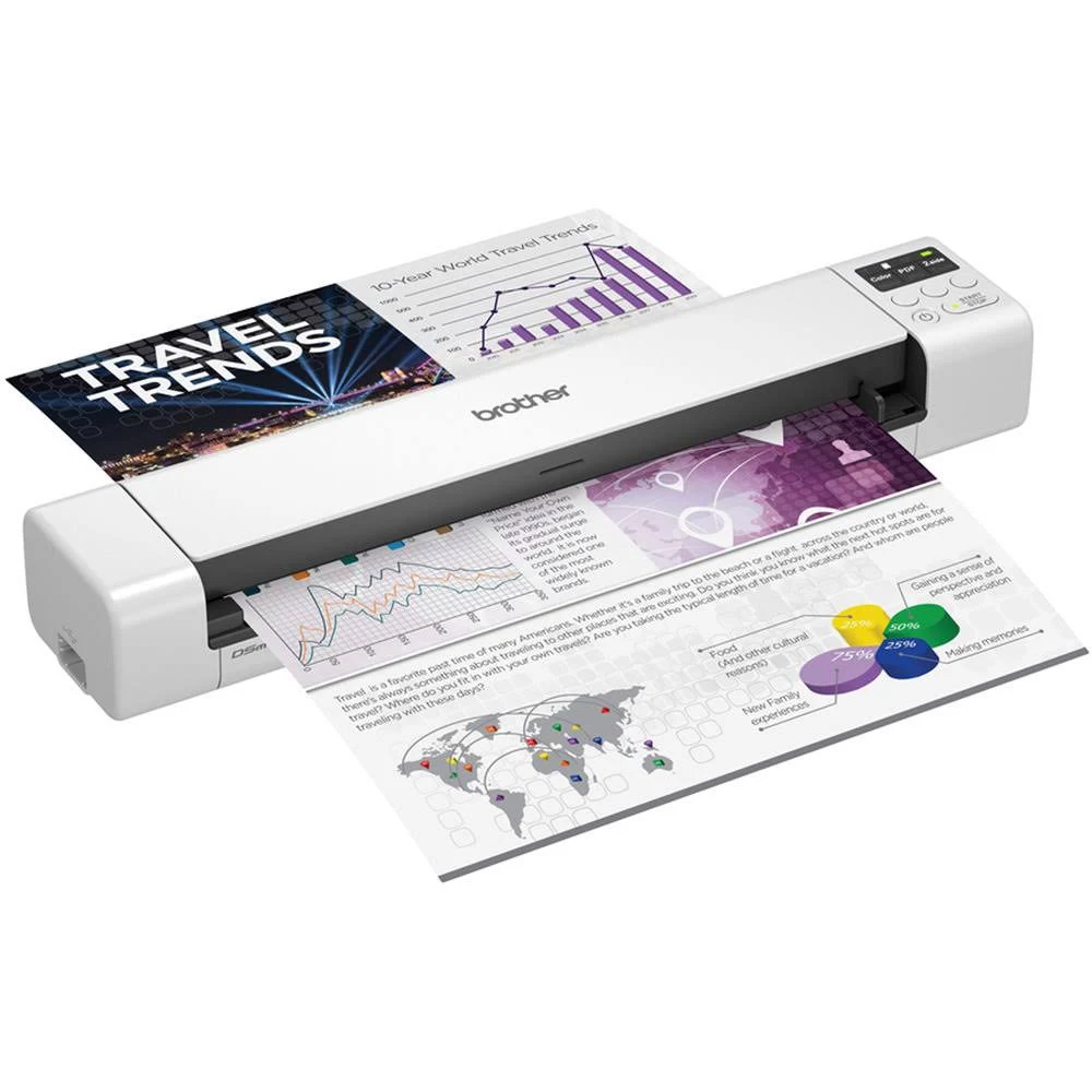 Brother DS-940DW Duplex and Wireless Compact Mobile Document Scanner