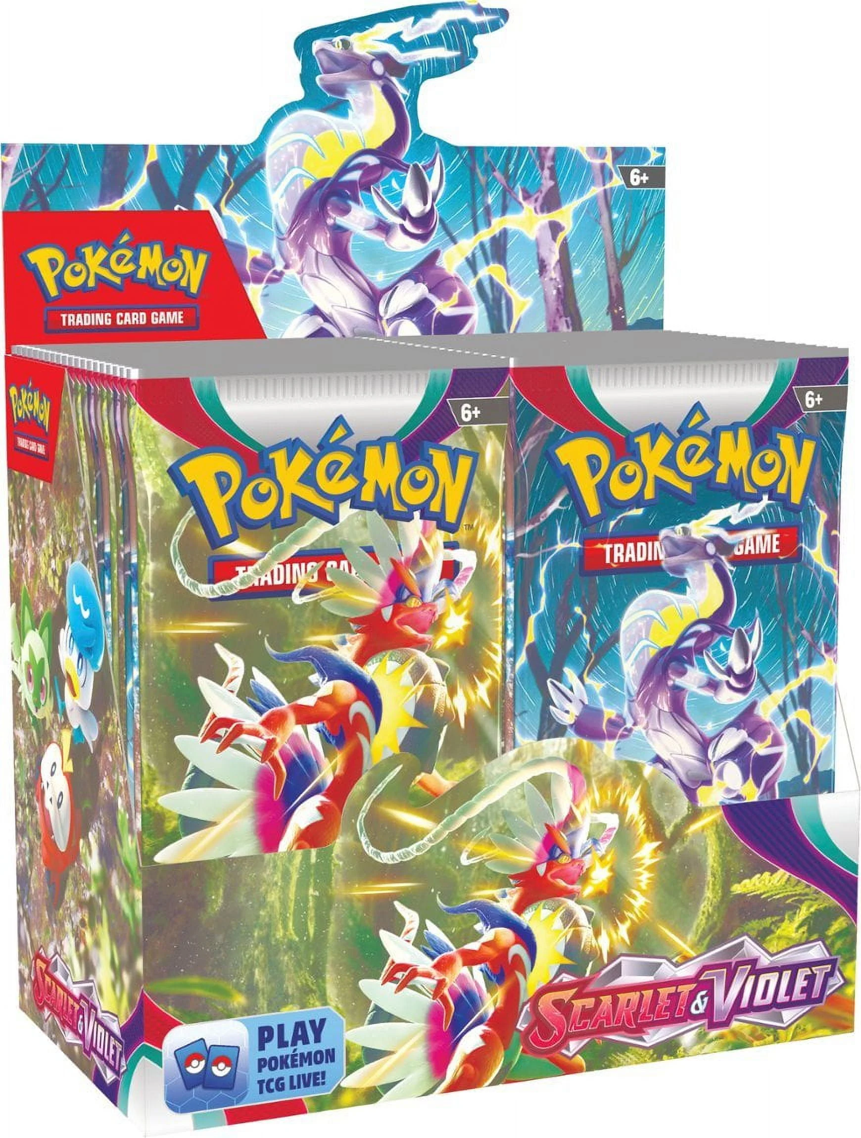 The Pokemon Company International 184-86324 TCG: Scarlet & Violet Booster Display Box (36 packs)