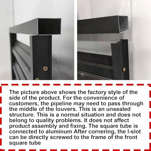 Aluminum Air Conditioner and Heat Pump Cover ,Mini Split Air Conditioner Cover for Outside Units ,Shelf Plant Stand ,Outdoor AC Unit Cover , Noise Reduction ,suitable for outdoor