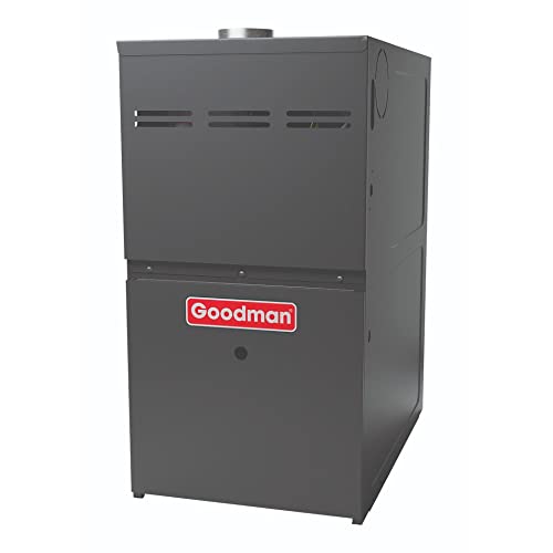 Goodman 3 Ton 14.5 SEER2 Single Stage Air Conditioner GSXN403610 and 80% AFUE Multi-Speed Gas Furnace Horizontal System