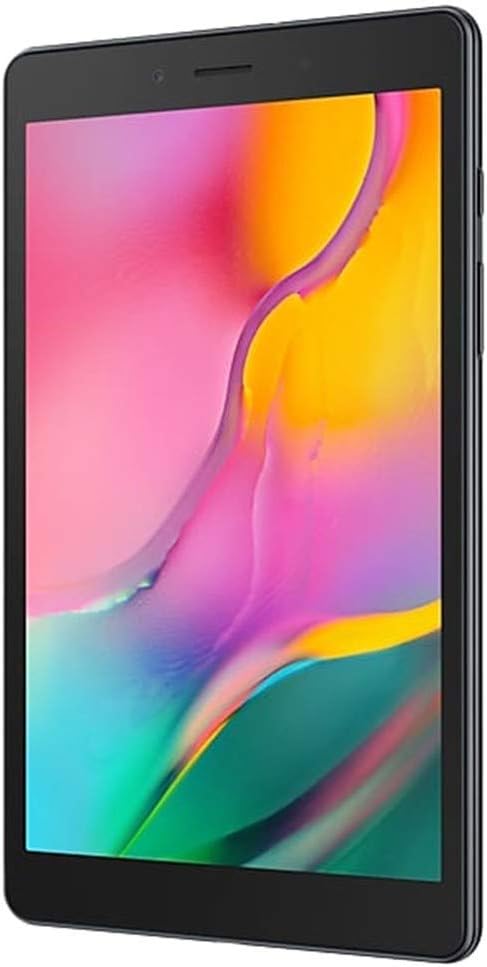 SAMSUNG Galaxy Tab A 8.0" (2019, WiFi Only) 32GB, 5100mAh All Day Battery, Dual Speaker, SM-T290, International Model (32GB + 128GB SD Bundle, Black)