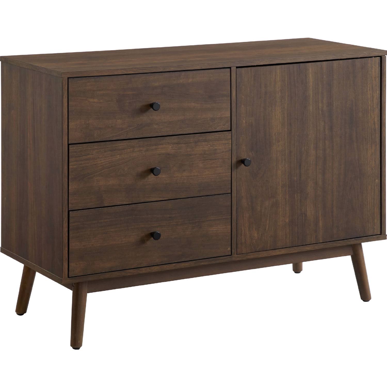 Lucas Media Console Brown - Crosley
