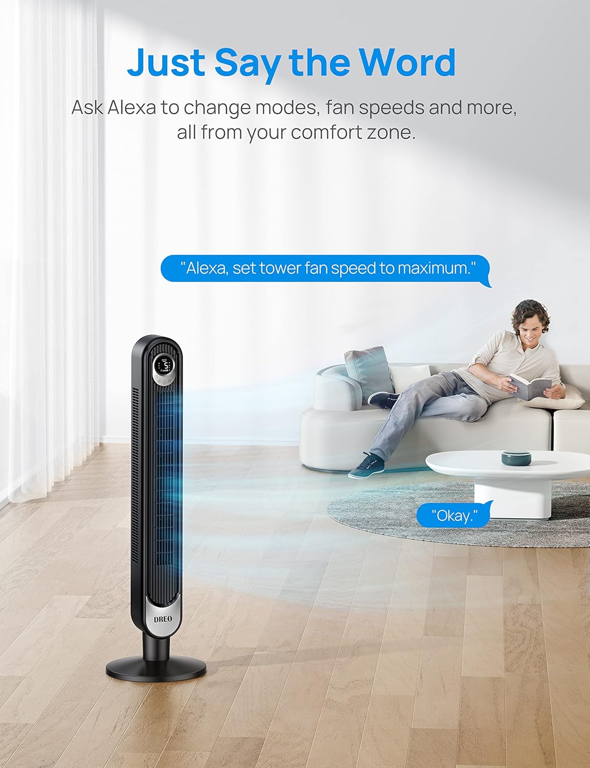 Dreo Cooling Fans and Smart Tower Fan Bundle