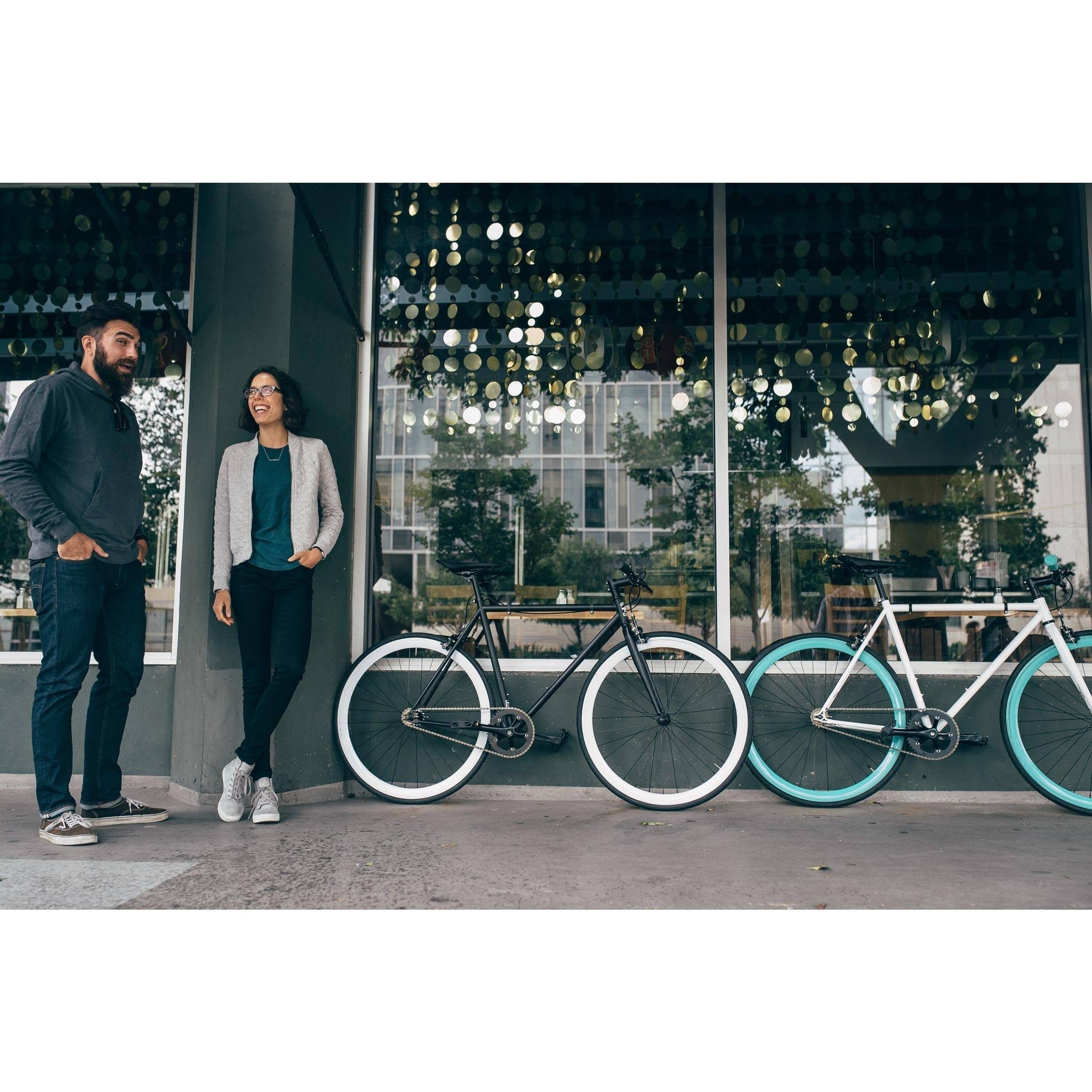 Golden Cycles Saint Black/Gold Fixed Gear 52 cm