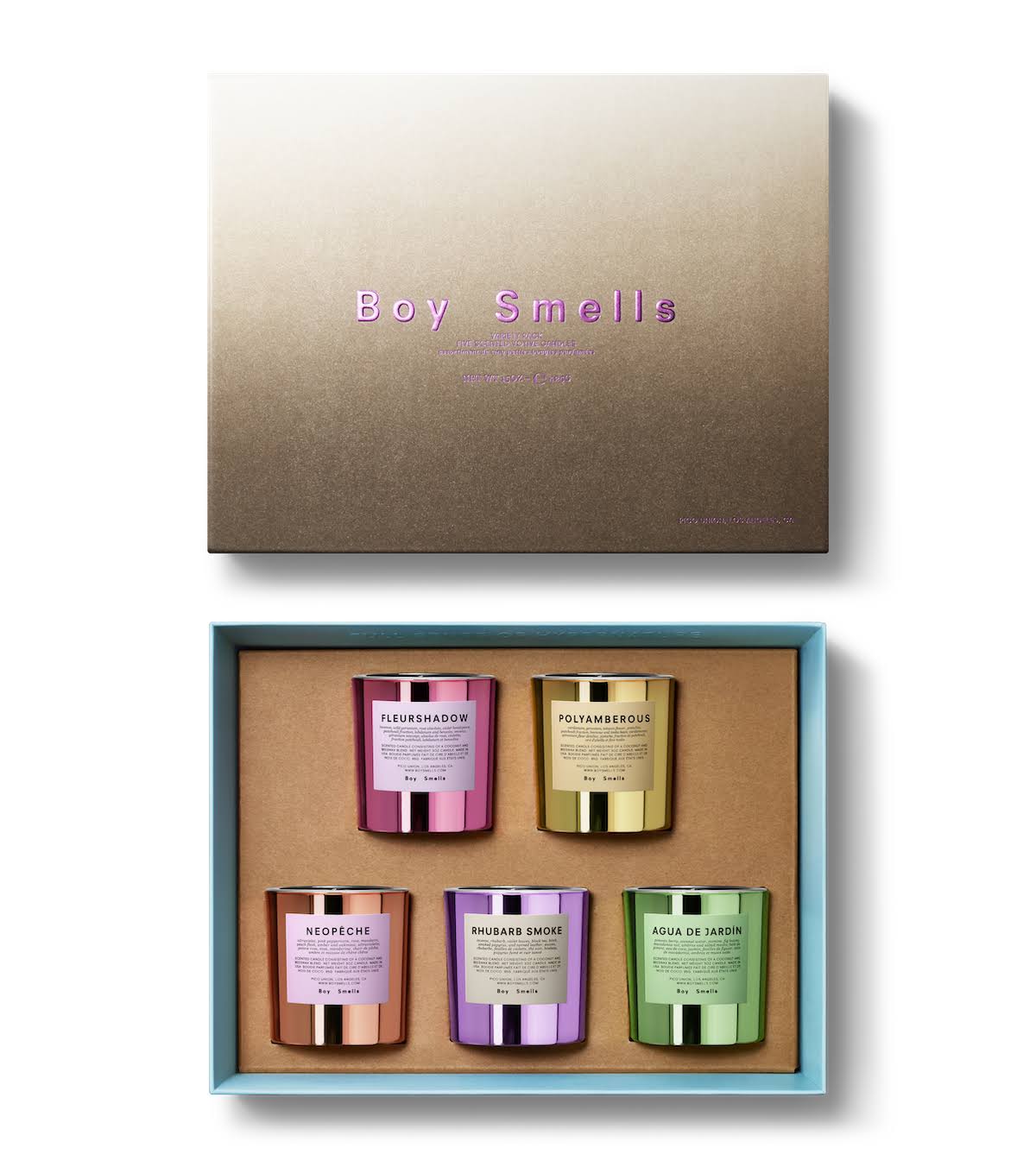 Boy Smells Hypernature Scented Candle Quintet