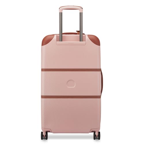 DELSEY PARIS Chatelet Air 2.0 Hardside Luggage with Spinner Wheels, Angora, Checked-Large 28 Inch