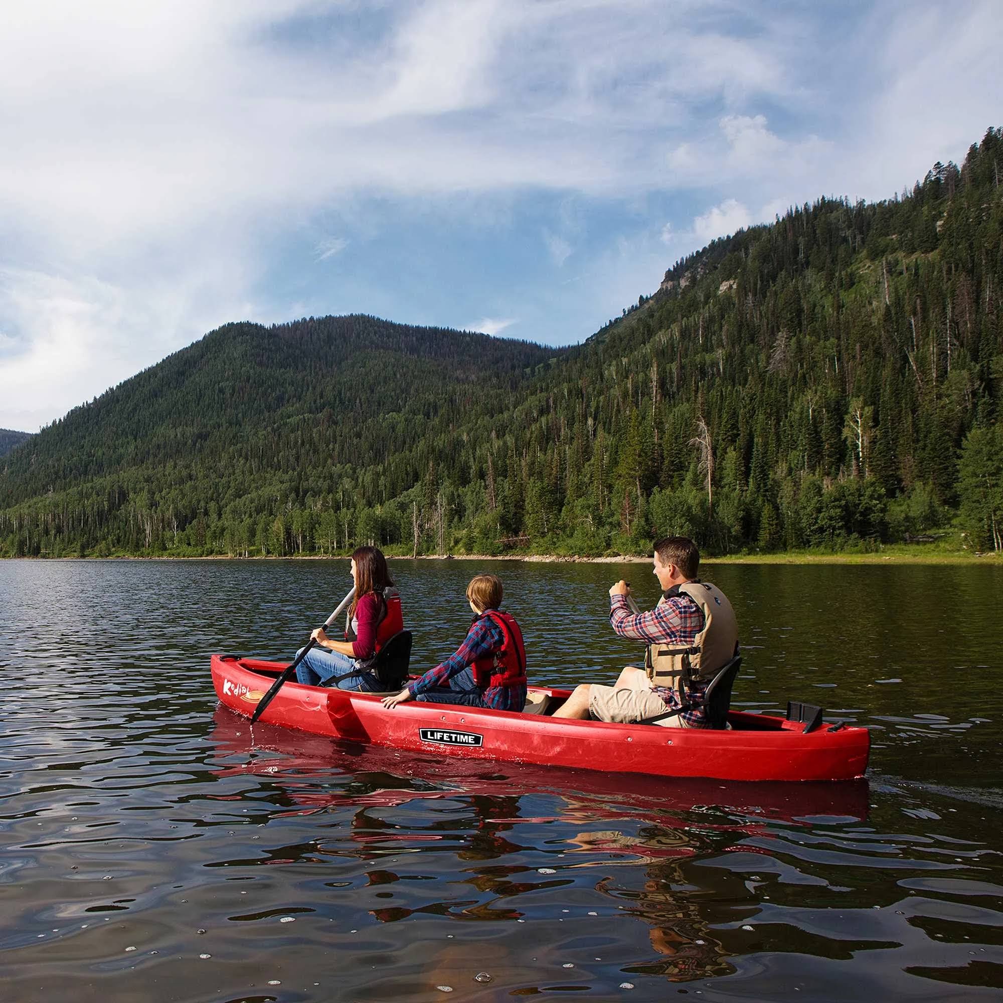 Lifetime Kodiak Red Canoe