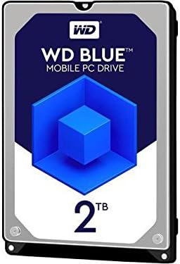 WD Western Digital 2TB 2.5" 128MB SATA III Hard Drive for Laptops, PS4 (WD20SPZX) Pack of 2
