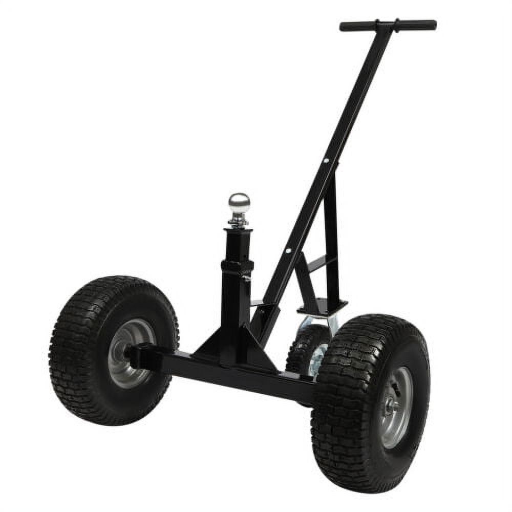 Adjustable Trailer Dolly Trailer Mover Dolly 800 lb Manual Dolly w/ 3 Casters US