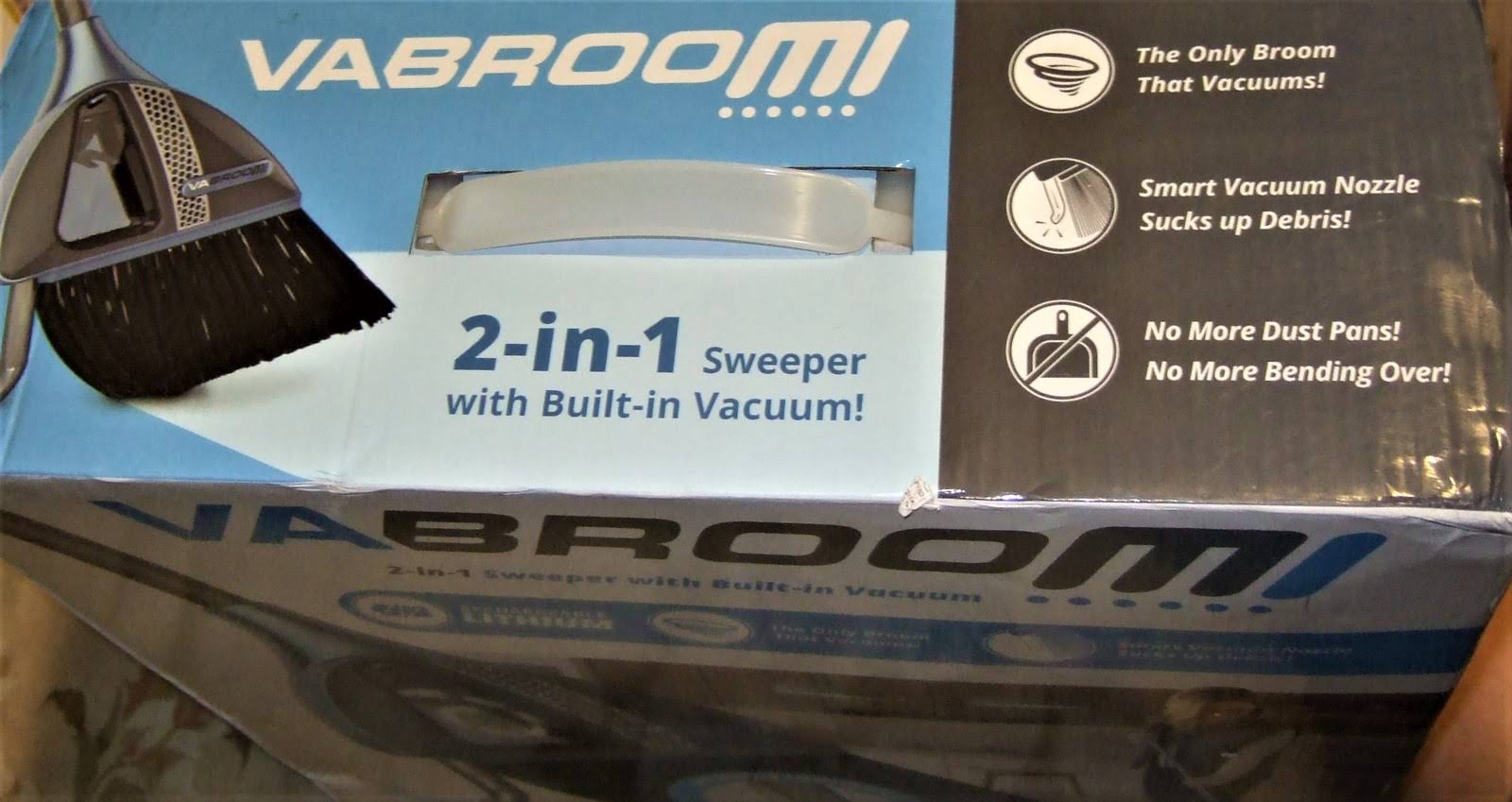 VaBroom - The Powerful 2-in-1 Broom with Built-in Vacuum