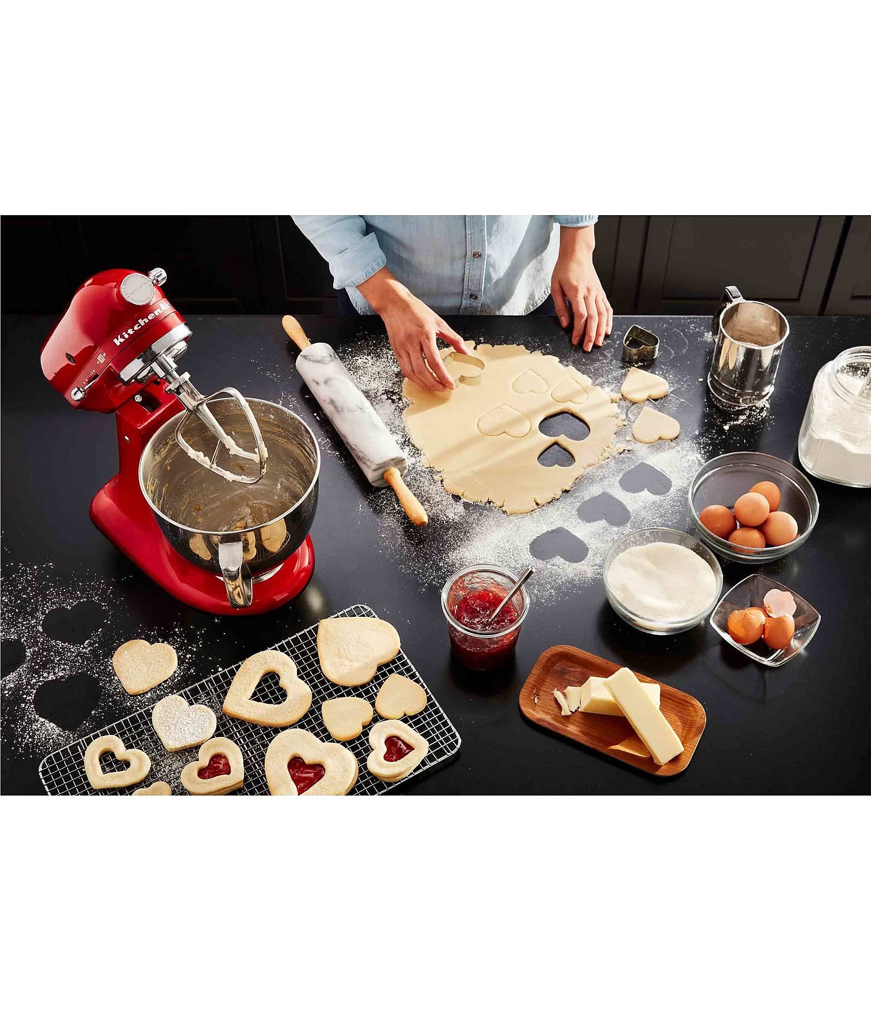 KitchenAid 100 Year Limited Edition Queen of Hearts KSM180QHSD 5-Quart Mixer - Passion Red - 325W