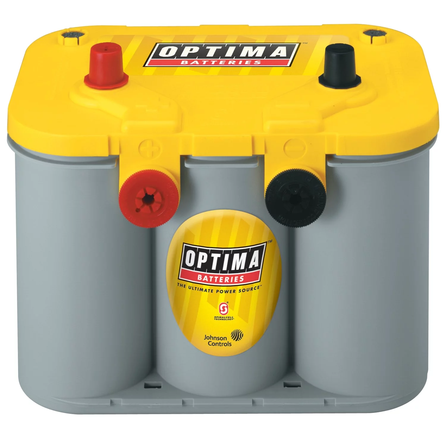 OPTIMA Batteries Yellowtop AGM Spiralcell Dual Purpose Battery, Group Size D34/78, 12 Volt 750 CCA