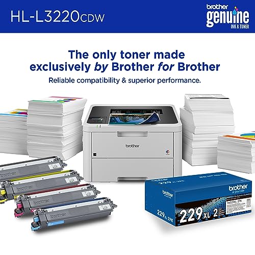 Brother HL-L3210CW Compact Digital Color Printer Providing Laser Printer Quality Results with Wireless
