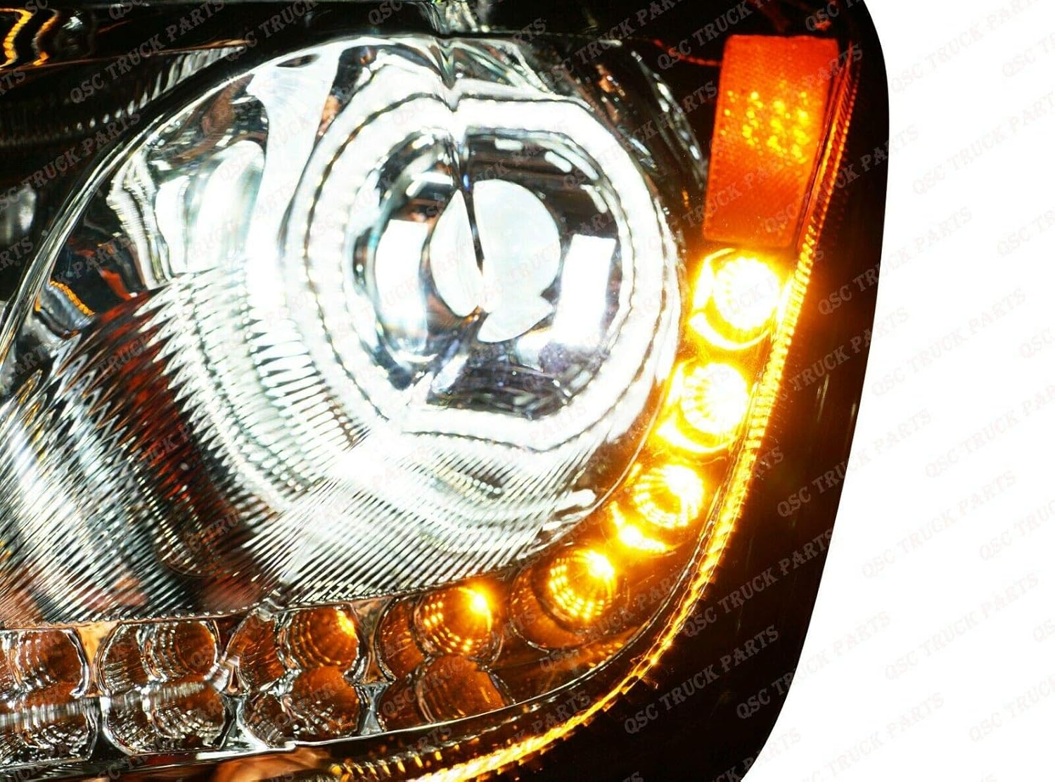 QSC Full LED Performance Headlight Assembly Left Right for Peterbilt 579 587