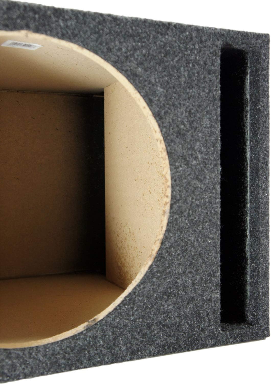 Car Audio Single 12" Vented Subwoofer Stereo Sub Box Ported Enclosure 5/8" MDF Pack of 2