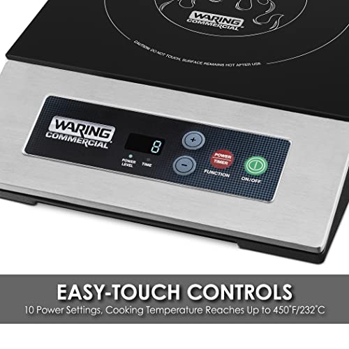 Waring Commercial WIH800 double Induction Range, Silver