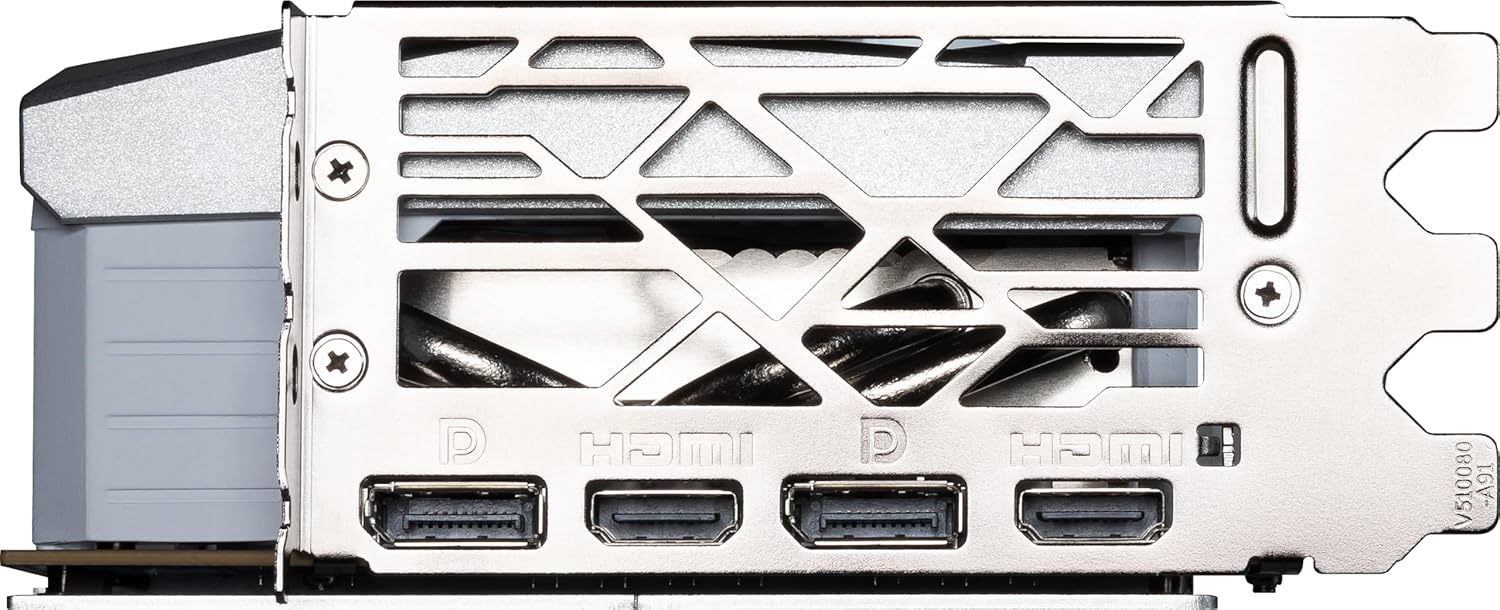 MSI Gaming GeForce RTX 4080 16GB GDRR6X 384-Bit HDMI/DP Nvlink Tri-Frozr 3 Ada Lovelace Architecture Graphics Card (RTX 4080 16GB Gaming X Slim White)