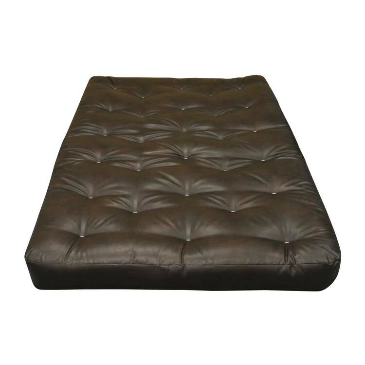 Gold Bond 8x22 Double Foam u0026 Cotton #611 King Futon Mattress Leather