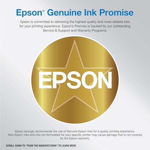 Epson EcoTank Pro ET-5180 Wireless Color All-in-One Supertank Printer with Scanner, Copier, Fax Plus Auto Document Feeder and PCL/Postscript, White, Large