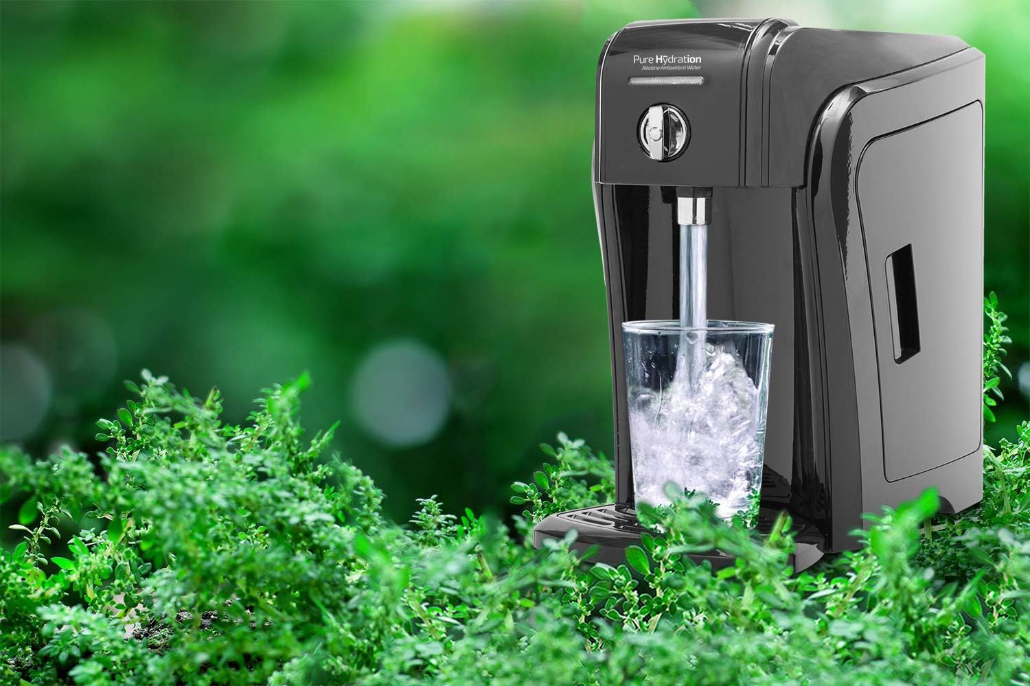 Pure Hydration Alkaline Water Machine | Alkaline Water at Home for Only $.07 per Liter | Ideal pH & Loaded with Antioxidants | Ultra Filtration Removes 99.9% of Over 220 Water Contaminants