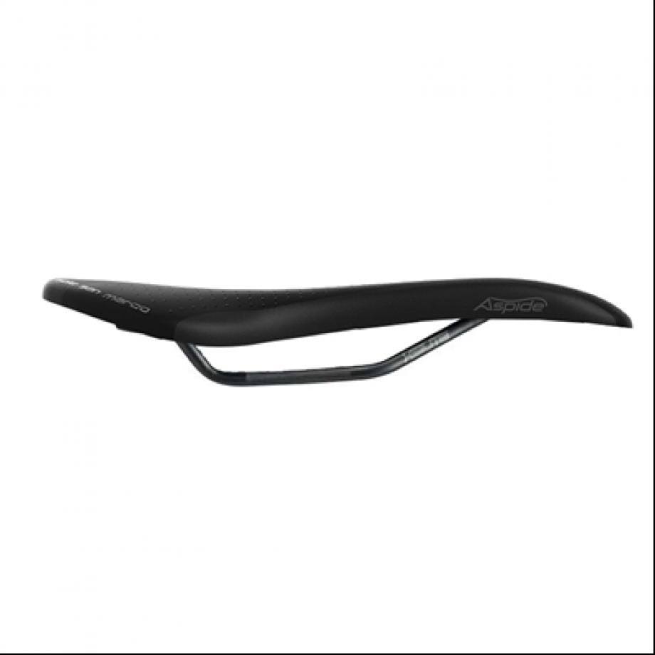 Selle San Marco Aspide Supercomfort Racing Saddle: Black Wide
