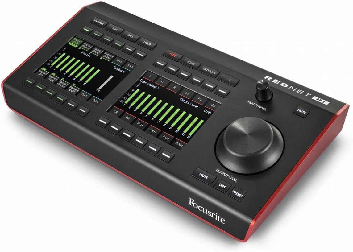 Focusrite RedNet R1 Desktop Remote Controller for Red Interfaces