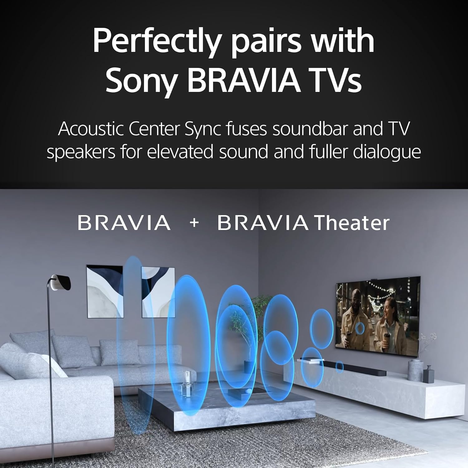 Sony BRAVIA Theater Bar 9 Sound Bar Surround Sound Home Theater with 13 Speakers, Dolby Atmos/DTS:X, 360 Spatial Sound Mapping, HDMI 2.1 and Supports Spotify Connect/Apple AirPlay (HT-A9000)