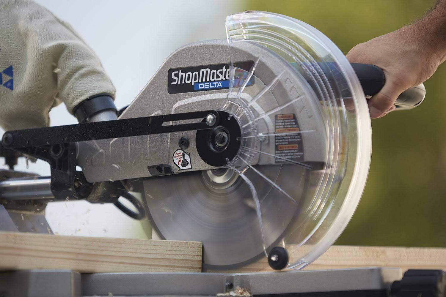 Delta S26-261L Shopmaster 10x22 Slide Miter Saw with Laser