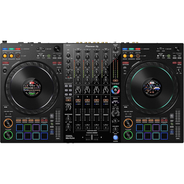 Pioneer DJ DDJ-FLX10 4-deck DJ Controller - Black