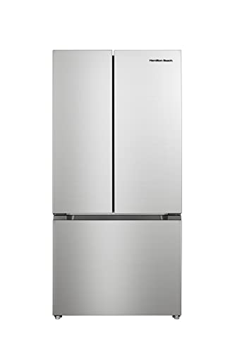 Hamilton Beach French Door Full Size Counter Depth Refrigerator