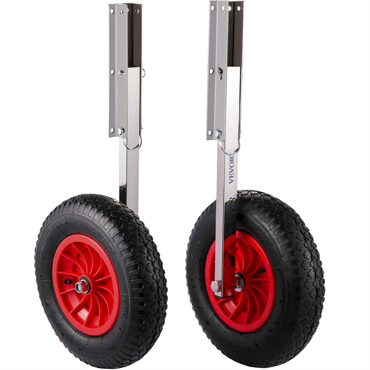 VEVOR Boat Launching Wheels Boat Transom Launching Wheel Loading Capacity Inflatable Boat Launch Wheels - Shop Hardware Tools Online Store