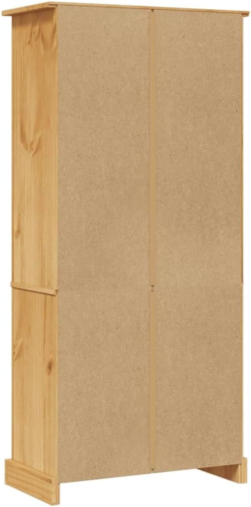 Bathroom Storage Cabinet Display CabinetCupboard Mexican Pine Corona Range 31.5"x15.7"x66.9"Suitable for Bedroom Bathroom Living Room Kitchen