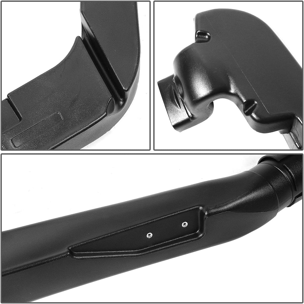 Auto Dynasty 4X4 Off-Road ABS Intake Snorkel Kit Compatible with Jeep Wrangler JK 3.8L V6 07-11