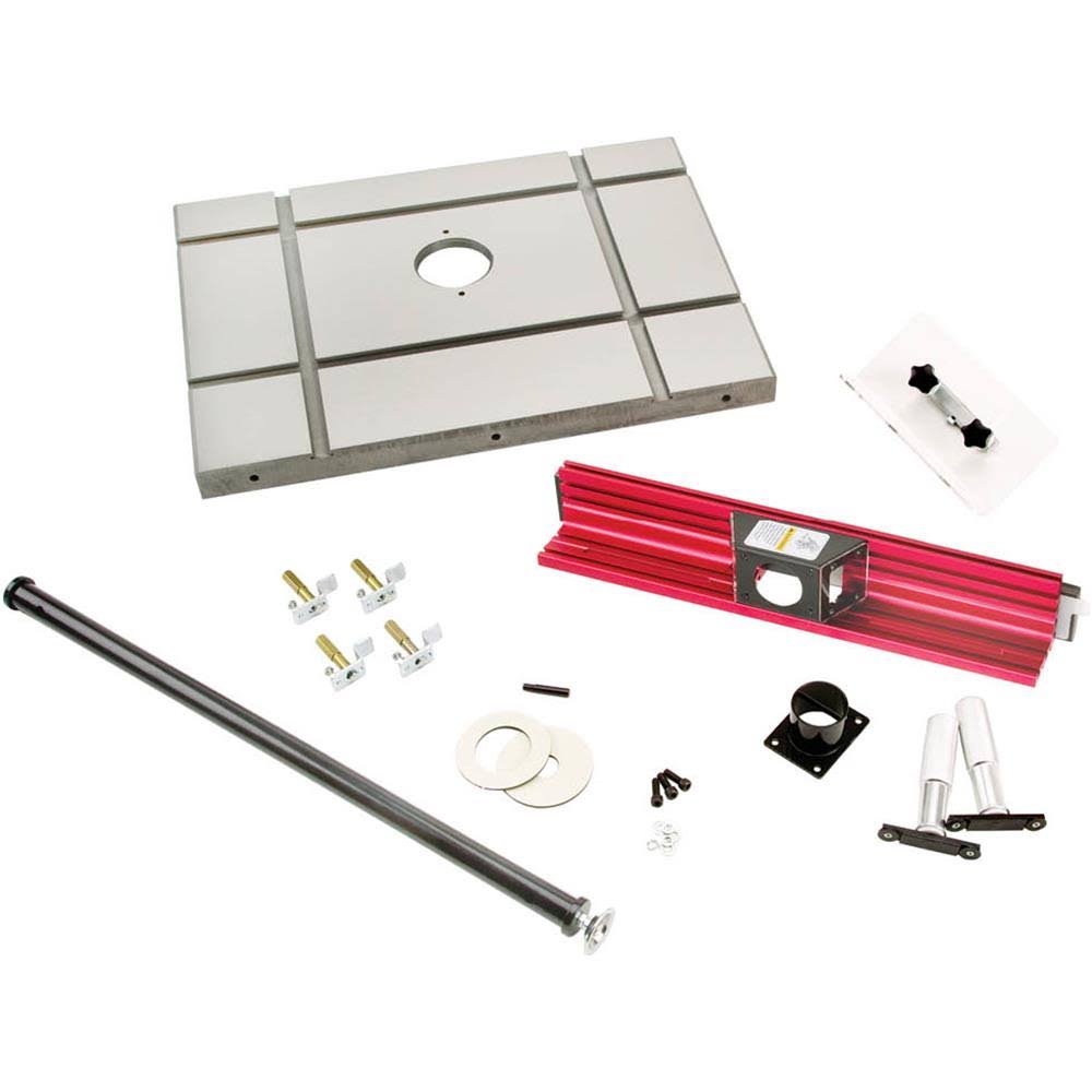 Grizzly T10222 20x22 x 27x22 Router Extension Table for Table Saw