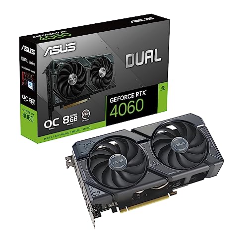 ASUS The SFF-Ready Prime GeForce RTX™ 5060 8GB GDDR7 OC Edition Graphics Card (PCIe® 5.0, 8GB GDDR7, HDMI®/DP 2.1, 2.5-Slot, Axial-tech Fans, Dual BIOS)