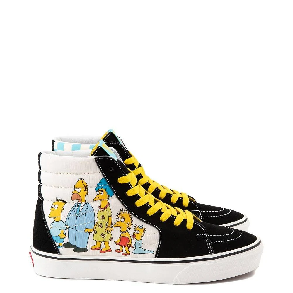 The Simpsons x Vans Sk8-Hi (1987-2020)