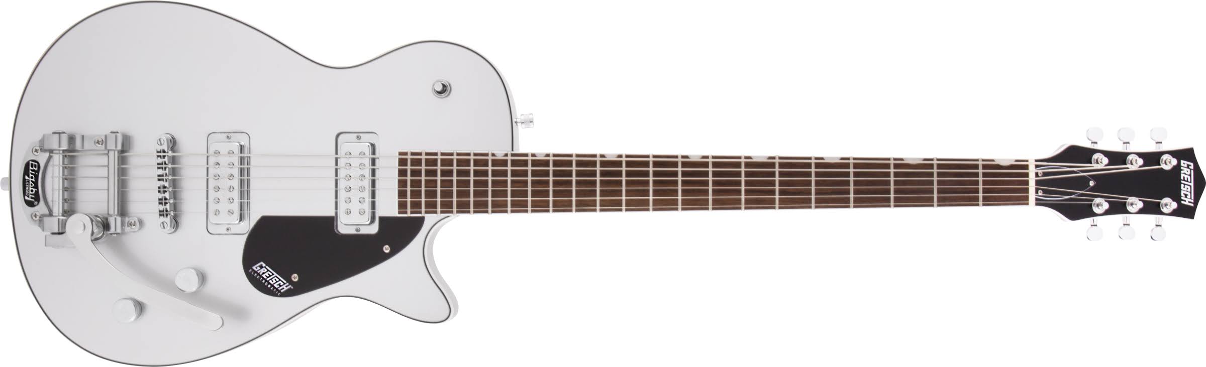 Gretsch G5260T Electromatic Jet Baritone with Bigsby - Airline Silver