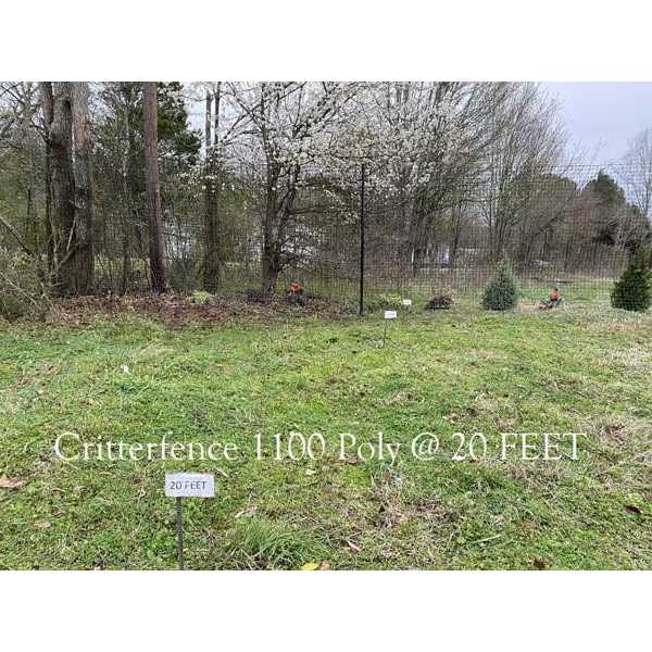 Critterfence 1100 Black Graduated Reinforced Bottom Fence - Shop Hardware Tools Online Store