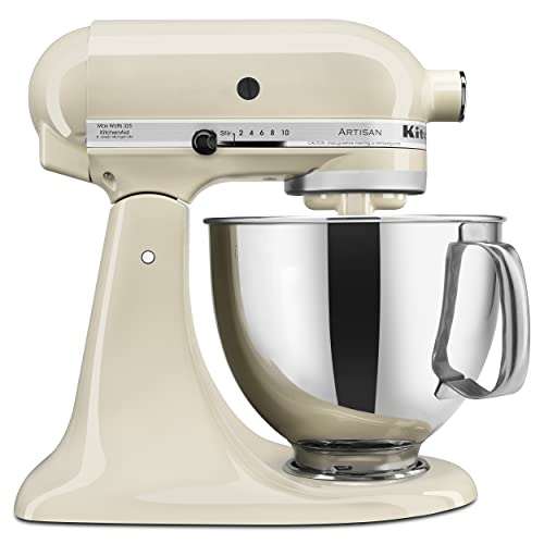 KitchenAid Artisan Series 5 Quart Tilt Head Stand Mixer with Pouring Shield KSM150PS, Removable bowl, Aqua Sky