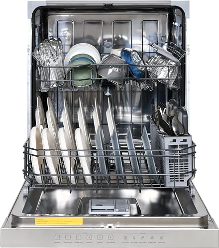 Kenmore 24" Built-In Stainless Steel Tub Dishwasher with SmartWash, UltraWash, SmartDry Plus, MoreSpace Adjustable Rack and Leak Detect, Energy Star Certified