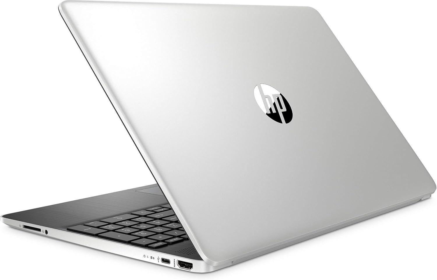 HP New 15.6" HD Touchscreen Laptop Intel Core i3-1005G1 8GB DDR4 RAM 128GB SSD HDMI Bluetooth 802.11/b/g/n/ac Windows 10 15-dy1731ms Silver