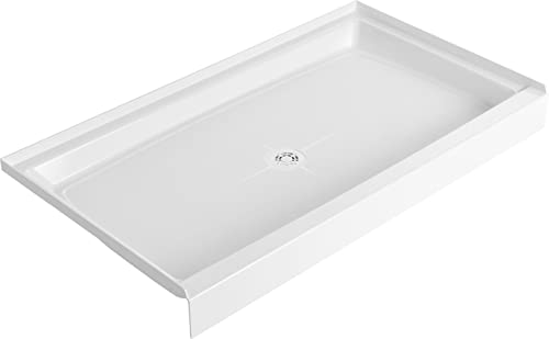 PROFLO PFSB6034WH PROFLO PFSB6034 Morenci 60" x 34" Rectangular Shower Base with Single Threshold and Center Drain