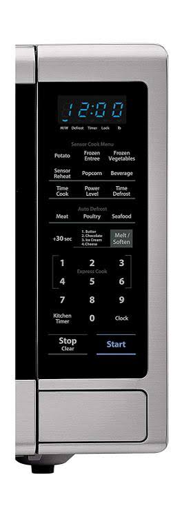 Sharp Carousel 2.2 Cu. ft. Countertop Microwave Oven in Stainless Steel, Silver