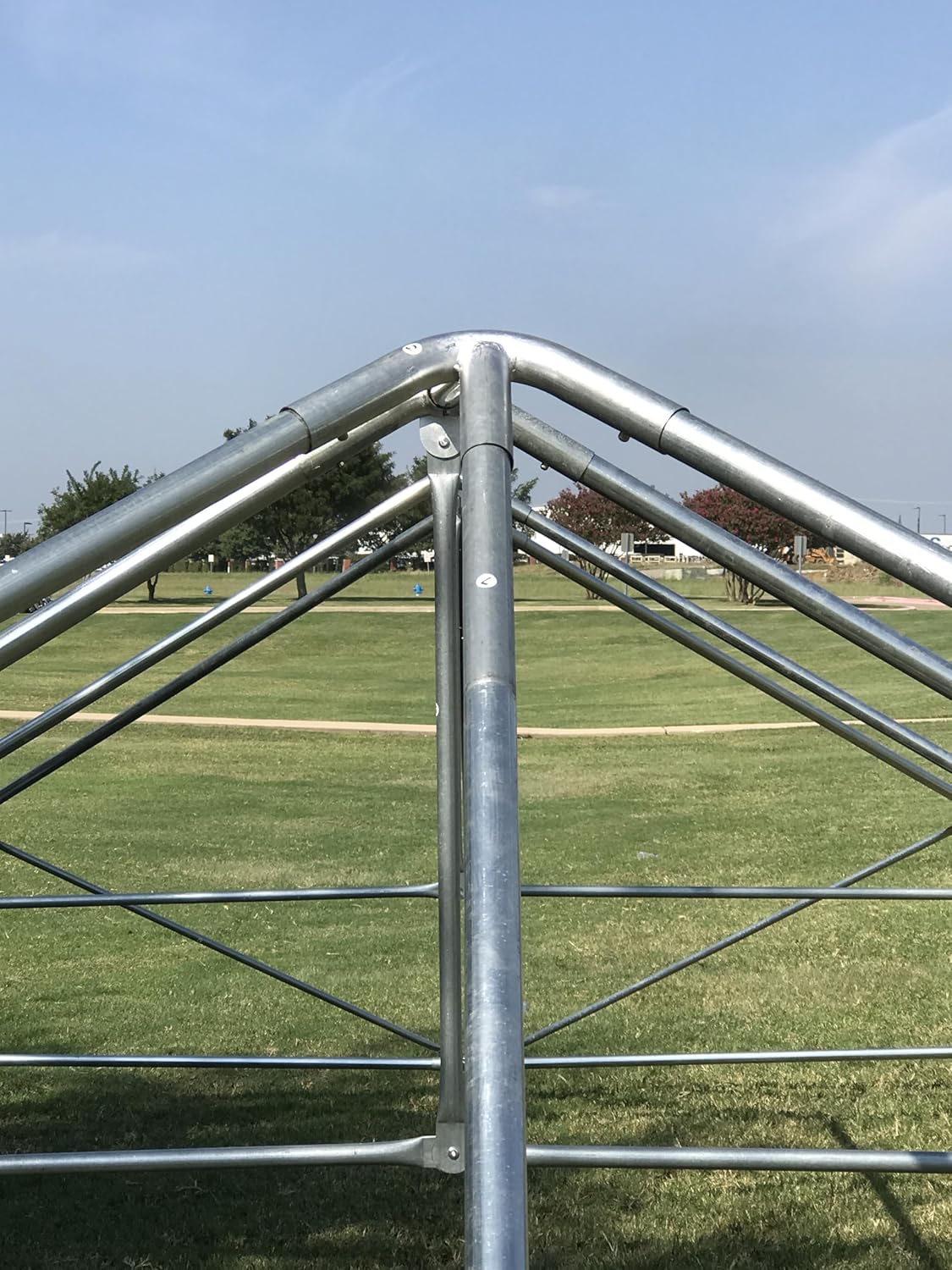 DELTA 40'x20' PE Frame Party Tent, Wedding Tent Party Canopy, Heavy Duty Outdoor Garden Event Tent, with Water Resistant Top, Removable Window Walls, Storage Carry Bags