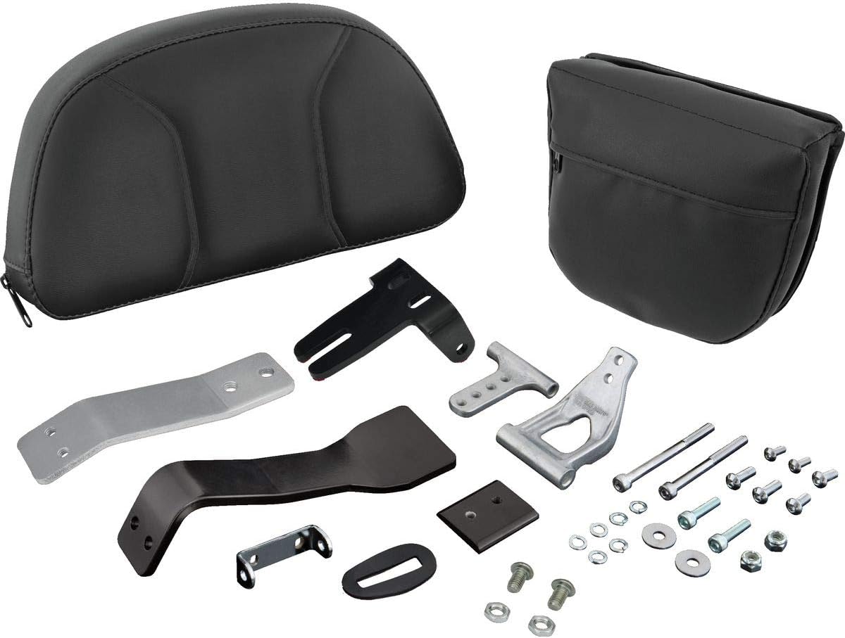 Show Chrome Accessories 41-168A Removable Smart Mount Backrest (Can Am Spyder RT), Black