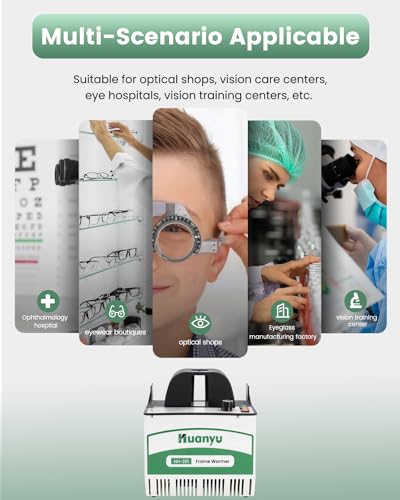 Huanyu Glasses Frame Warmer Adjustable Optical Framing Warming Machine Glasses Baking Lamp Optical Instrument 800W 110V/220V
