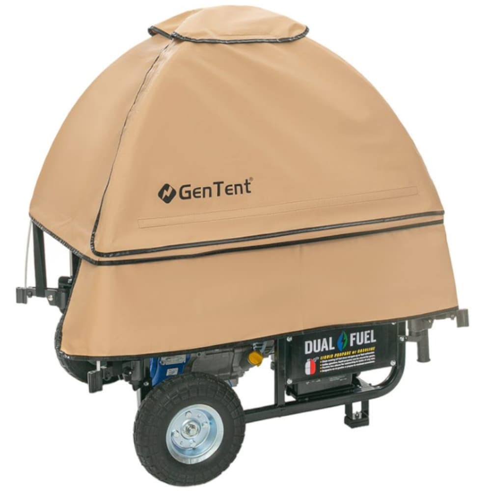 GenTent GT10KB4UTB Tanlight Canopy Generator Cover for Portable Generators