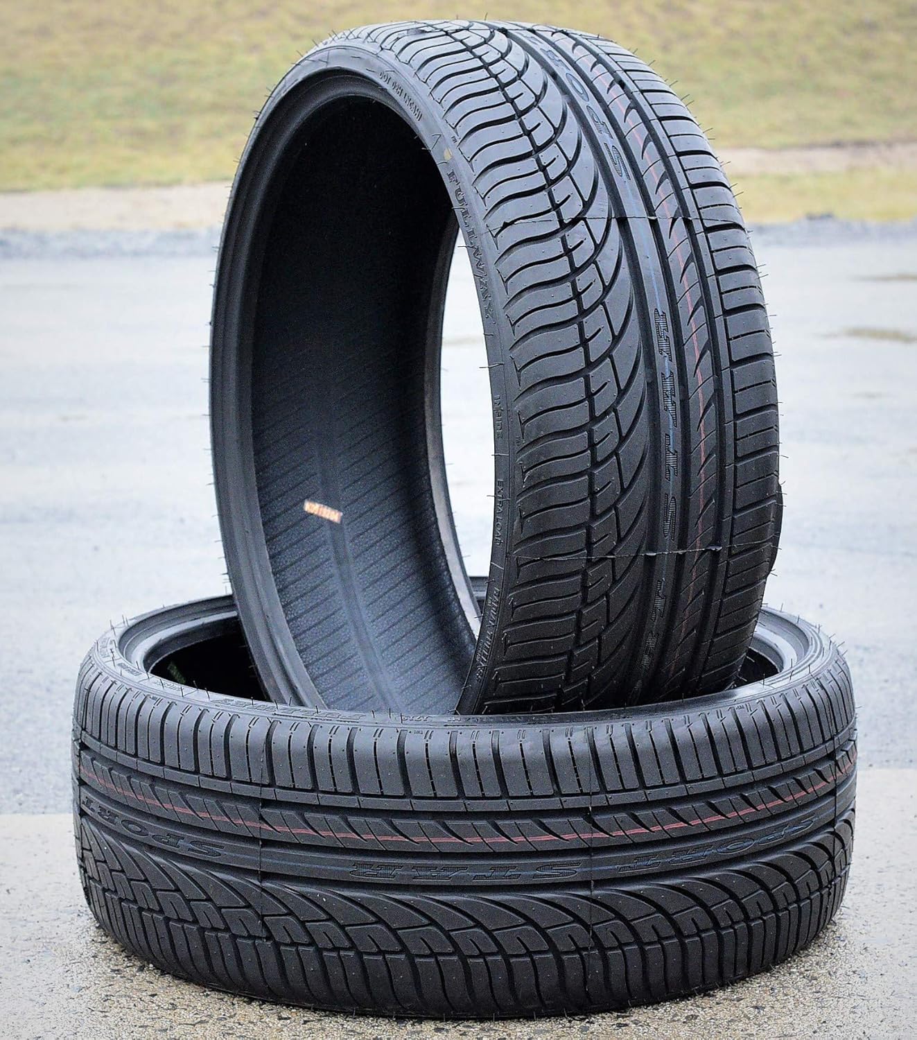 Set of 4 (FOUR) Fullway HP108 All-Season High Performance Radial Tires-295/25R22 295/25ZR22 295/25/22 295/25-22 97W Load Range XL 4-Ply BSW Black Side Wall