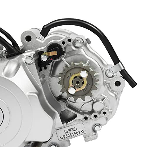 140cc 4 Stroke Engine Motor, Complete Engine Kit Single Cylinder Horizontal Pit Dirt Bike Engine Motor 4-speed Transmission Manual Clutch CDI for CRF50 CRF70 XR50 XR70 Z50R Z50 CT70