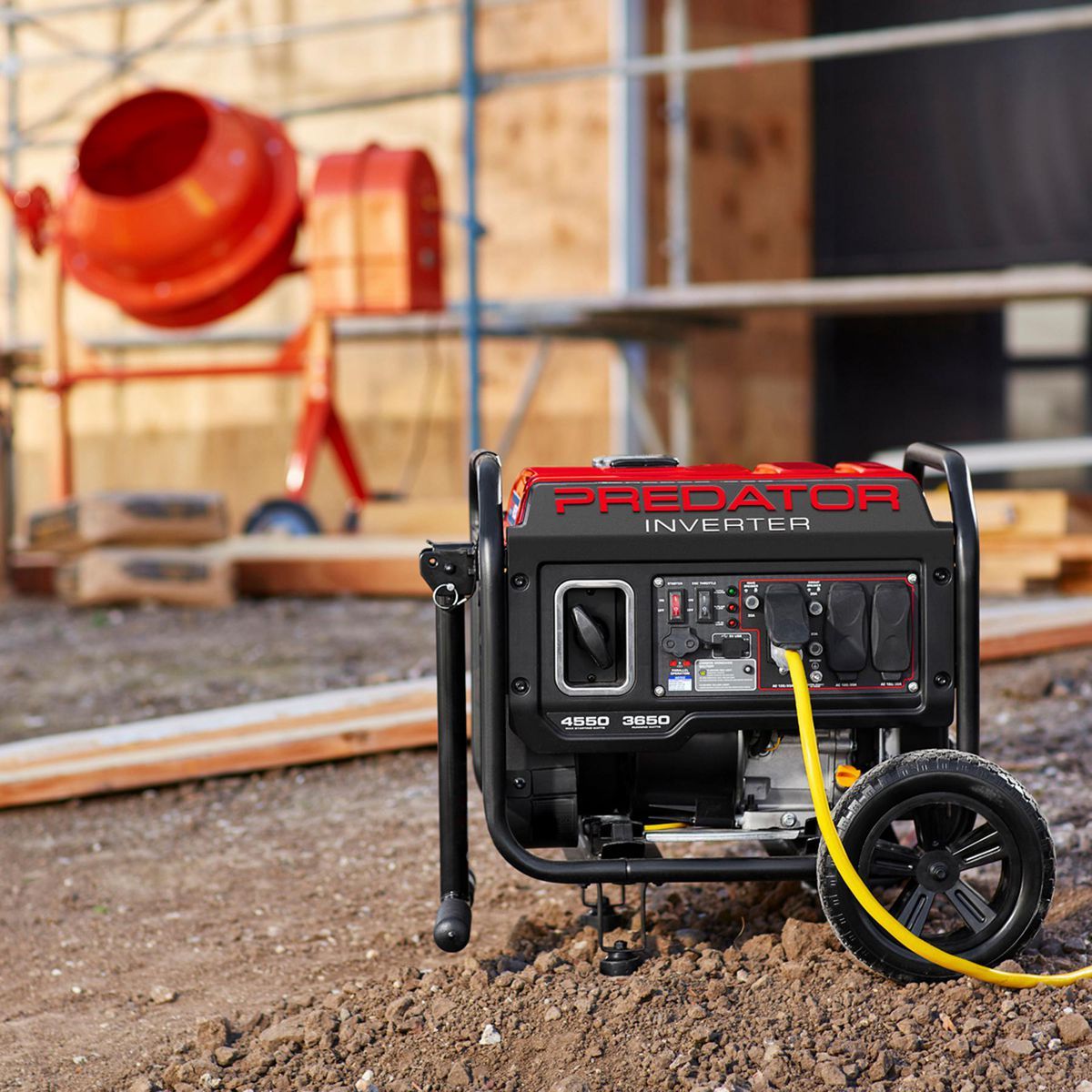 PREDATOR 4550 Watt Open-Frame Inverter Generator with CO SECURE Technology, EPA